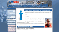 Desktop Screenshot of cdf57-fnmns.fr