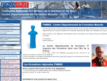 Tablet Screenshot of cdf57-fnmns.fr
